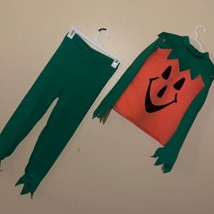 Halloween pumpkin outfit!